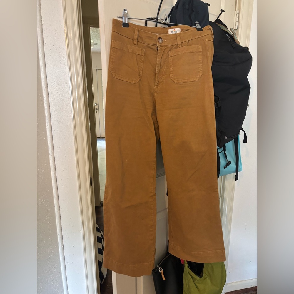 Marine Layer Bridget Cropped Pants SZ 6